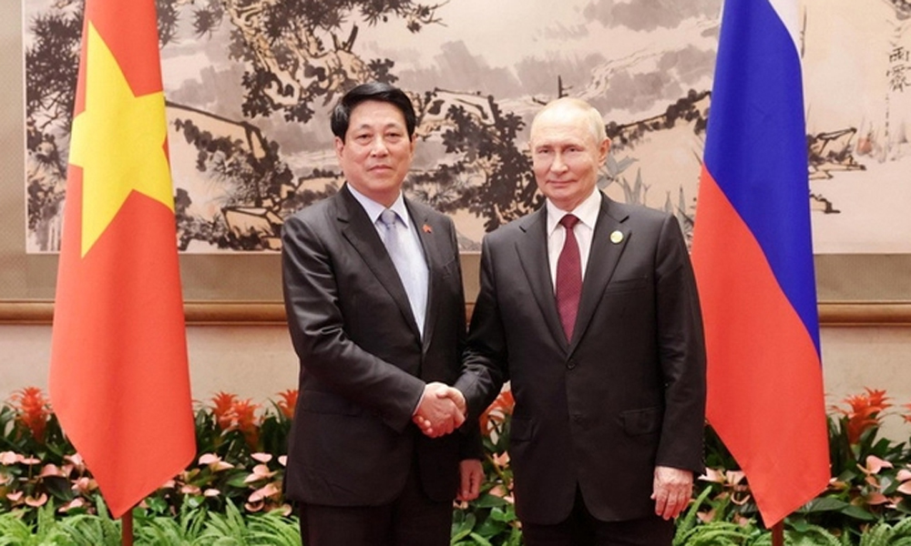 Chủ tịch nước Lương Cường hội kiến Tổng thống Nga Vladimir Putin